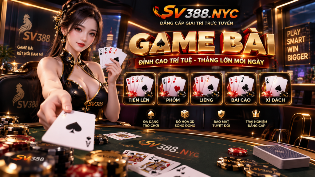 Giao diện Game Bài SV388