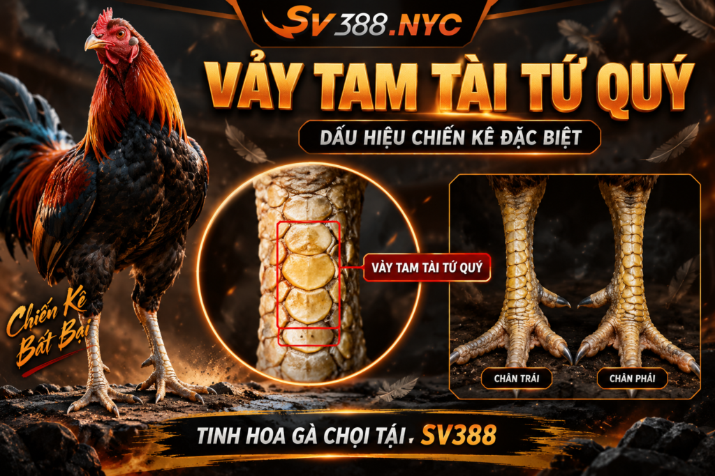 Vảy Tam Tài Tứ Quý SV388 và đặc điểm nhận biết